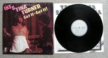 Ike & Tina Turner – Get It - Get It 9 nrs LP 1972 ZGAN beschikbaar voor biedingen
