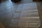 2 zgan matras beschermers, Eenpersoons, Wit, Dekbedovertrek, Ophalen of Verzenden