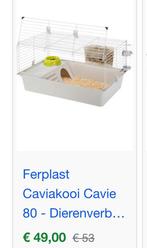 Konijnenhok, knaagdierenhok, cavia, marmot etc, Gebruikt, Hok, 75 tot 110 cm, Cavia