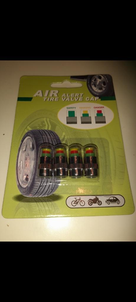 NIEUWE ventieldopjes met bandenspanningsmeter, Auto diversen, Tuning en Styling, Ophalen of Verzenden