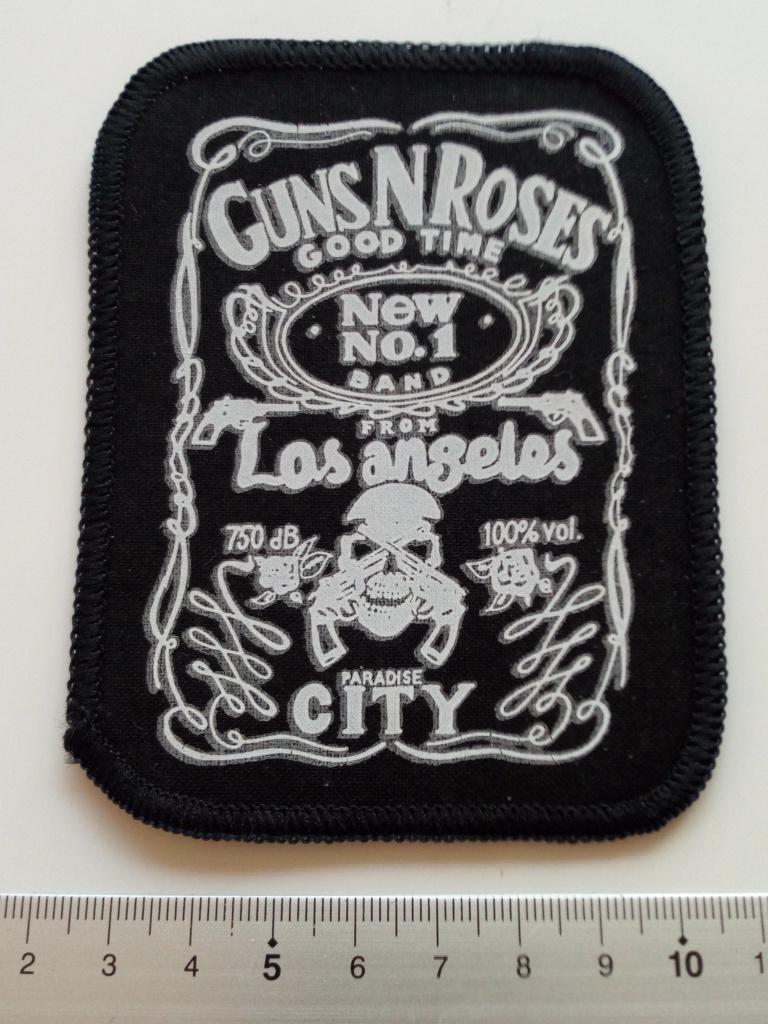 Guns N' Roses zeer zeldzame nieuwe 80's vintage patch 34, Verzenden, Nieuw, Kleding