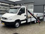 Iveco Daily 40C17 D EEV 7,5 Ton Haib 026T kraan 4000kg laadv, Auto's, Bestelauto's, Gebruikt, Zwart, 4 cilinders, Iveco