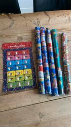 5x inpakpapier en 3vellen etiketten zwarte piet, Diversen, Sinterklaas, Ophalen, Zo goed als nieuw
