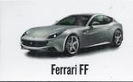 Km16 koelkastmagneetje ferrari ff -- afmeting 4,5 cm x 3 cm, Verzamelen, Ophalen of Verzenden, Zo goed als nieuw