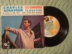 Charles Aznavour 7" Vinyl EP: ‘Les comédiens’ (Frankrijk), Cd's en Dvd's, Vinyl Singles, Pop, EP, Ophalen of Verzenden, 7 inch