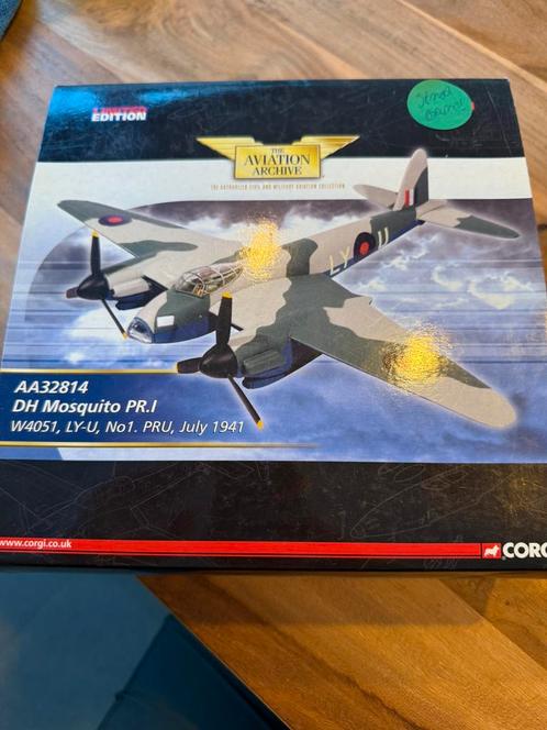 Corgi 1:72 diecast AA32814 Mosquito PR I, Verzamelen, Luchtvaart en Vliegtuigspotten, Gebruikt, Schaalmodel, Ophalen of Verzenden