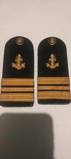 Schouder epaulet, Ophalen of Verzenden, Landmacht, Nederland, Embleem of Badge