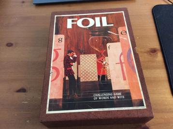 FOIL. vintage bordspel uit 1968. Onderdelen nieuw ingepakt beschikbaar voor biedingen