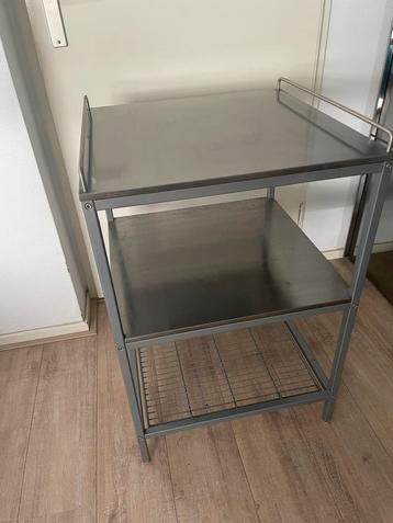 Keukentrolley Chroom - Stevig & Perfecte Staat beschikbaar voor biedingen