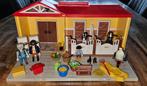 Playmobil 5348 paardenstal meeneem koffer, Ophalen, Zo goed als nieuw, Complete set