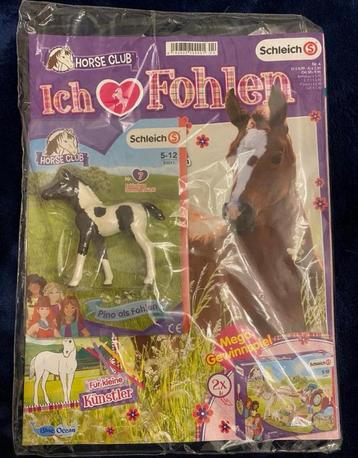Schleich tijdschrift met Exclusive veulen Pino 83011 ~ Horse beschikbaar voor biedingen