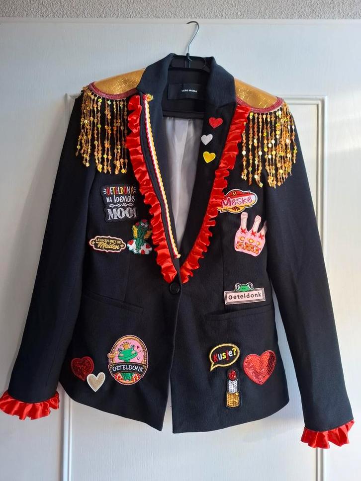 Dames jasje Oeteldonk maat S/ 36, Kleding | Dames, Carnavalskleding en Feestkleding, Zo goed als nieuw, Carnaval, Maat 36 (S)