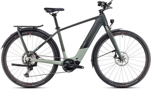 CUBE KATHMANDU HYBRID C:62 Heren Stellar/origanogreen L 58cm, Fietsen en Brommers, Elektrische fietsen, Nieuw, Cube, 55 tot 59 cm