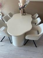 Organische japandi eettafel, Huis en Inrichting, Ophalen, Zo goed als nieuw