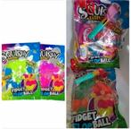 Traktatie squishy balls+rolfluit+snoepje 1.00, Ophalen of Verzenden, Nieuw, Feestartikel, Verjaardag