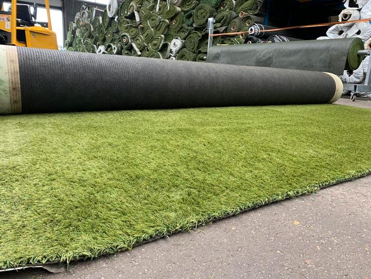 50m2 Kunstgras. Nog als nieuw! (4m x 12.5m) €400,-, Tuin en Terras, Gras en Kunstgras, Zo goed als nieuw, Kunstgras, 20 m² of meer