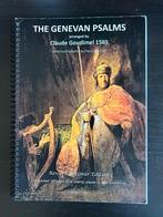 Psalmen - Goudimel, Muziek en Instrumenten, Piano, Overige soorten, Ophalen of Verzenden, Zo goed als nieuw
