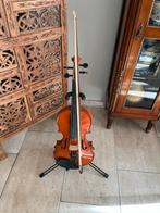 Leonardo viool compleet met koffer, strijkstok en standaard, Gebruikt, Viool, Ophalen of Verzenden, 4/4-viool