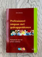 J. Jeninga - Professioneel omgaan met gedragsproblemen, J. Jeninga, Ophalen of Verzenden, Zo goed als nieuw, Nederlands