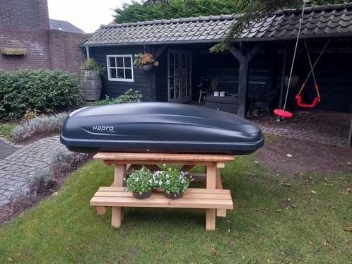 TE HUUR dakkoffer Hapro Traxer 6.6, Auto diversen, Dakkoffers, Zo goed als nieuw, Ophalen