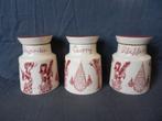 Driedelige set met kruiden potten door Goebel jaren zestig, Antiek en Kunst, Antiek | Keramiek en Aardewerk, Ophalen of Verzenden