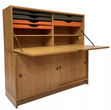 Vintage kast Borge Mogensen wandkasten jaren 60 design beschikbaar voor biedingen
