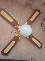 Plafondventilator met lamp, Witgoed en Apparatuur, Ventilatoren, Ophalen, Gebruikt, Plafondventilator