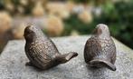 SET VOGELS / bronzen beelden / mussen, Dierenbeeld, Nieuw, Info@huisentuindecoratiemarie.nl, Huis en tuin decoratie marie