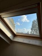 Velux dakraam incl. rolgordijn, Doe-het-zelf en Verbouw, Glas en Ramen, Ophalen, Gebruikt, 80 tot 120 cm, 80 tot 120 cm