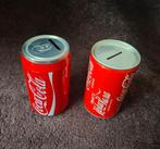 2 Coca Cola Spaarpotten, Ophalen of Verzenden, Gebruikt, Gebruiksvoorwerp