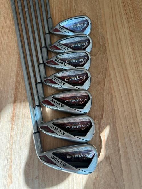 Callaway Diablo Edge IJzerset, Sport en Fitness, Golf, Zo goed als nieuw, Set, Callaway, Ophalen of Verzenden