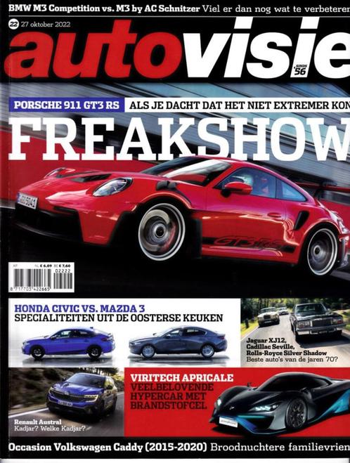Autovisie 22 2022 : AC Schnitzer ACS3 - BMW M3 - Audi RS5, Boeken, Auto's | Folders en Tijdschriften, Gelezen, Algemeen, Ophalen of Verzenden