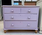 Brocante ladekast MOET SNEL WEG!, Gebruikt, 100 tot 150 cm, 3 of 4 laden, Grenenhout