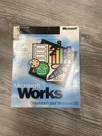 Microsoft Works voor Windows 95 - Big Box Software, Computers en Software, Office-software, Ophalen of Verzenden, Gebruikt, Overige programma's