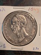 1849  Willem ll. Rijksdaalder, Ophalen of Verzenden, Koning Willem II, 2½ gulden