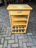 Wijnkastje, Huis en Inrichting, Ophalen, Zo goed als nieuw, Minder dan 5 flessen, Minder dan 50 cm