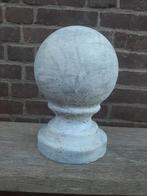 Betonnen paalornament bol paalkop finial tuinbeeld beton, Ophalen of Verzenden, Nieuw