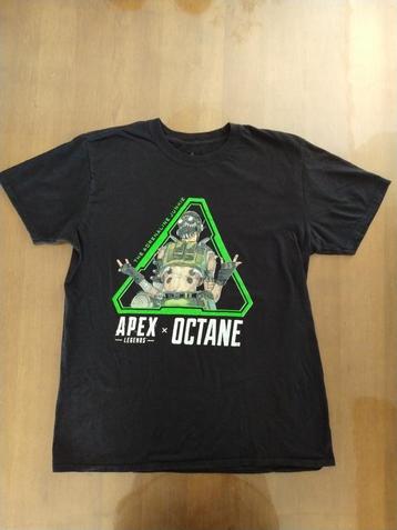 T-shirt Apex Legends - Octane - the adrenaline junkie maat L beschikbaar voor biedingen