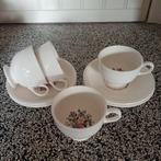 4x kop en schotel Wedgwood Conway nieuwstaat, Huis en Inrichting, Keuken | Servies, Ophalen, Zo goed als nieuw, Wedgwood, Kop(pen) en/of Schotel(s)