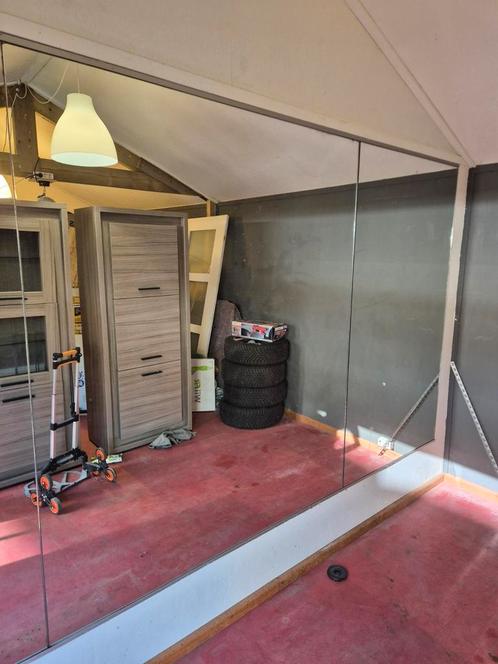 Fitness spiegels: 4x: 2 stuks 150x180 cm, 2 stuks 100x180cm, Sport en Fitness, Overige Sport en Fitness, Zo goed als nieuw, Ophalen
