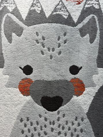 vloerkleed kinderkamer mr Fox Nattiot 110 x 150 beschikbaar voor biedingen