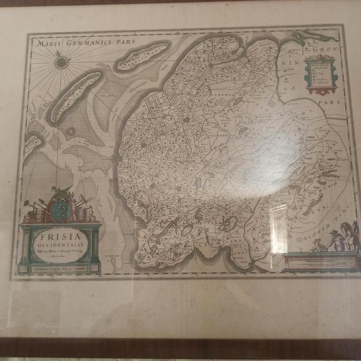 Blaeu - Frisia, ca. 1630, Antiek en Kunst, Antiek | Bestek, Ophalen