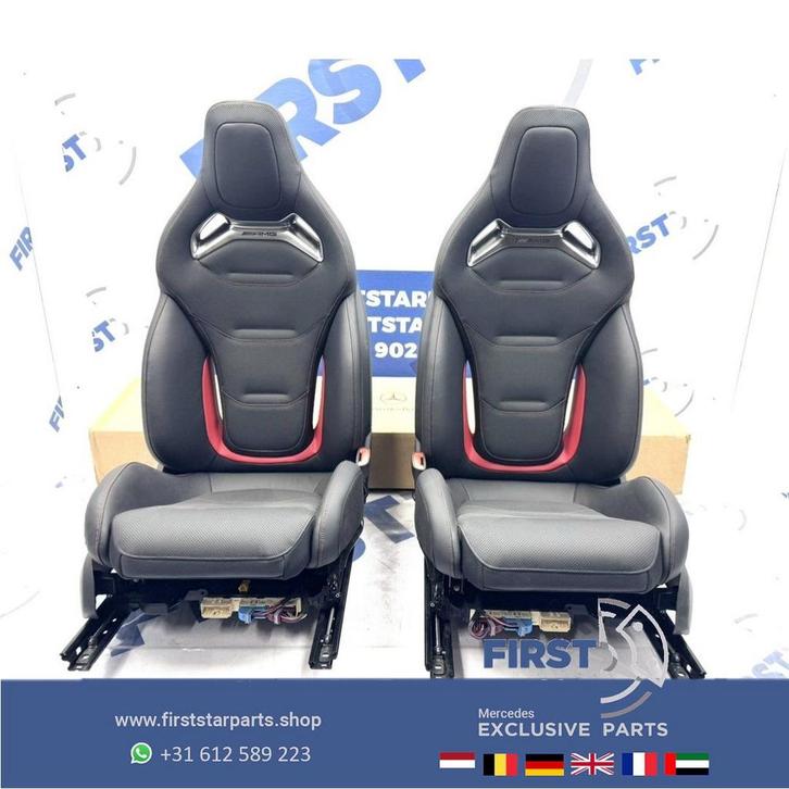 W206 S206 C63 AMG Recaro KUIP STOELEN SET C63s E PERFORMANCE, Auto-onderdelen, Interieur en Bekleding, Mercedes-Benz, Gebruikt