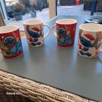 Disney  stitch bekers, Ophalen of Verzenden, Overige figuren, Zo goed als nieuw, Servies