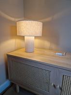 Linnen tafellamp Westwing – Crèmekleurig, Ophalen, Zo goed als nieuw, Minder dan 50 cm