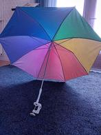 Parasol met klem (voor aan kinderwagen, strandstoel e.d.), Ophalen, Gebruikt, Overige typen, Kantelbaar