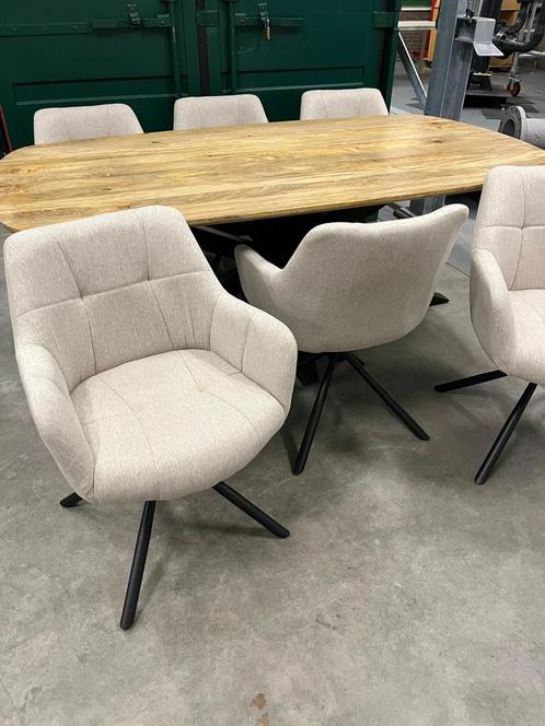 Eetkamerstoel antraciet, Huis en Inrichting, Stoelen, Nieuw, Vijf, Zes of meer stoelen, Grijs, Ophalen