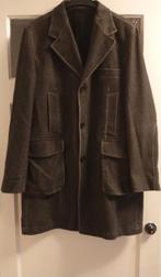 Mooie Italiaanse halflange herenjas, zgan, Kleding | Heren, Jassen | Winter, Ophalen, Zo goed als nieuw, Maat 48/50 (M)