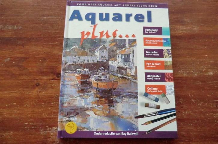 schilderboek - Aquarel plus ... - Ray Balkwill - cantecleer, Boeken, Hobby en Vrije tijd, Gelezen, Tekenen en Schilderen, Ophalen of Verzenden