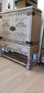 Brocante Barkast, Ophalen